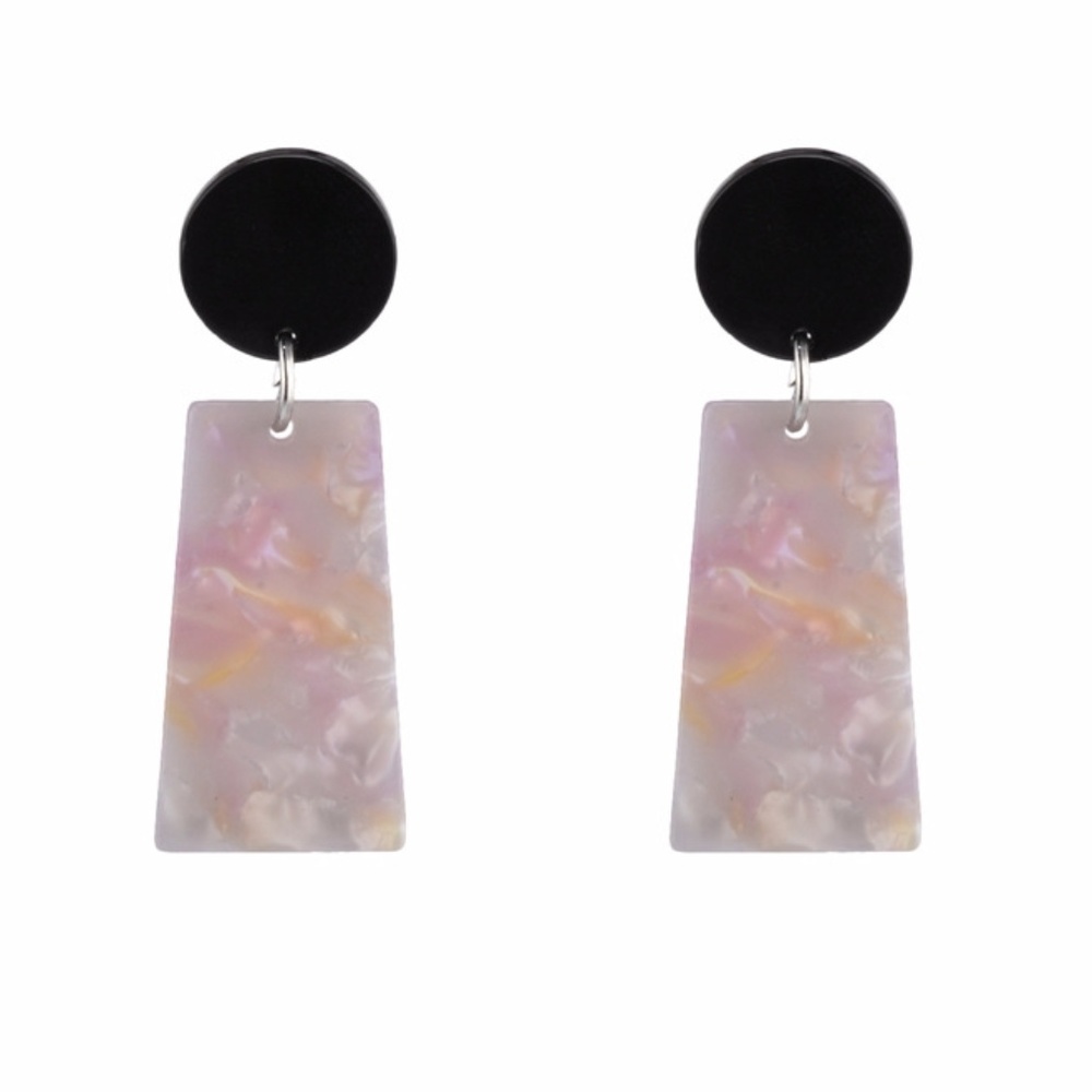 VELMA | Acrylic Trendy Drop Dangle Earrings